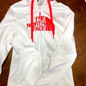 The north face hooded zip up